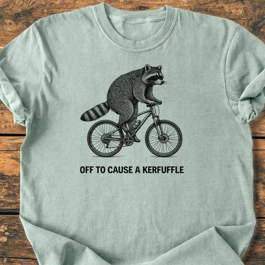 Off To Cause A Kerfuffle - Premium Vintage Tee