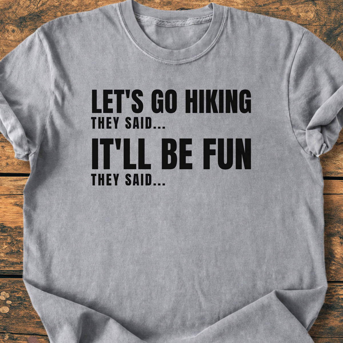 Let's Go Hiking - Premium Vintage Tee