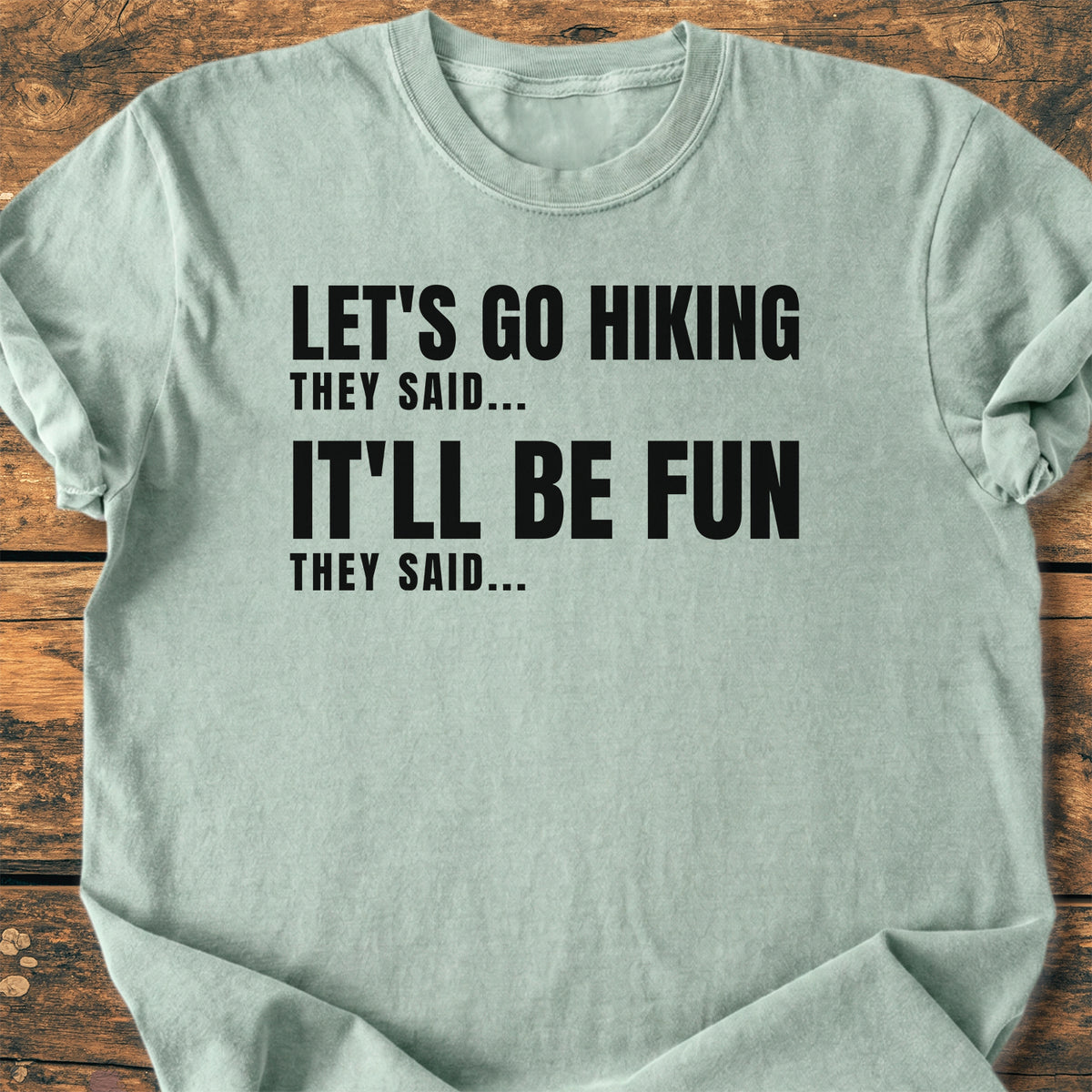 Let's Go Hiking - Premium Vintage Tee