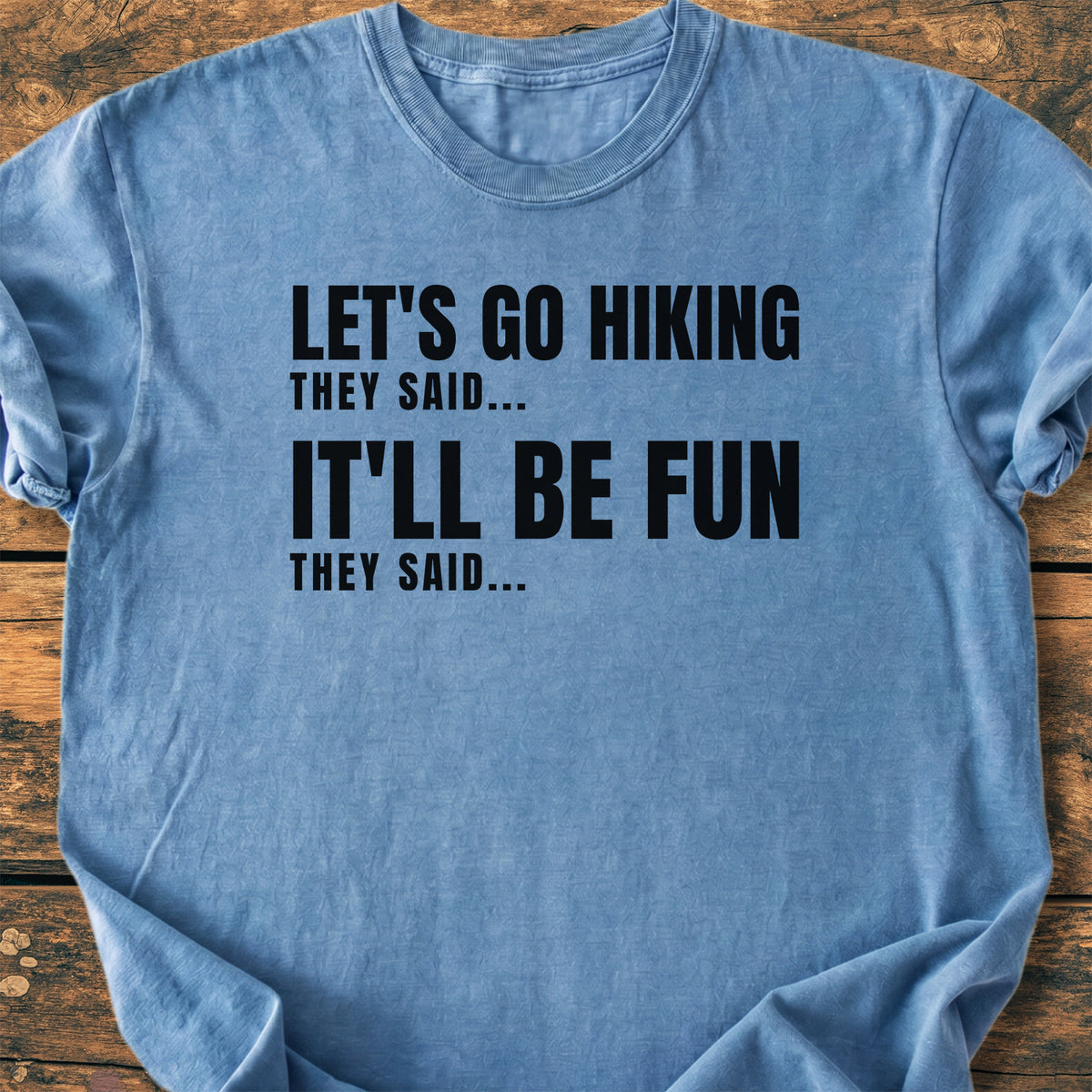 Let's Go Hiking - Premium Vintage Tee