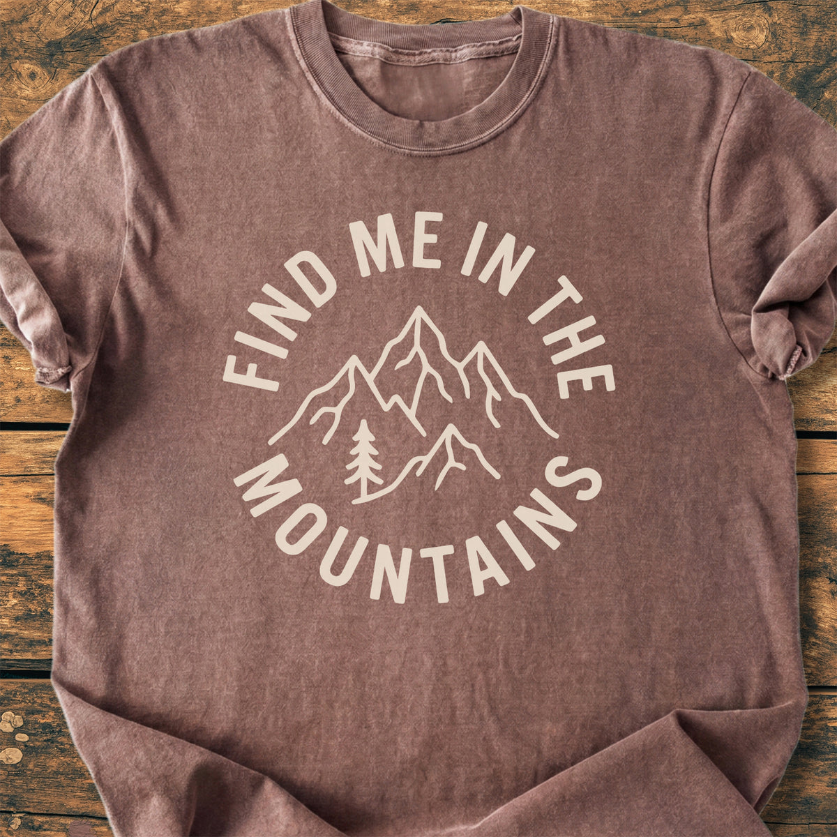 Find Me In The Mountains - Premium Vintage Tee