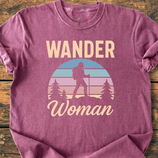 Wander Woman Retro - Premium Vintage Tee