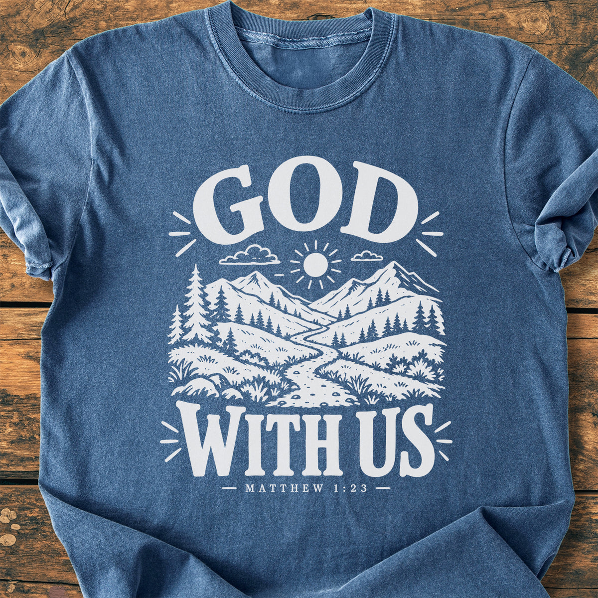 God With Us - Premium Vintage Tee
