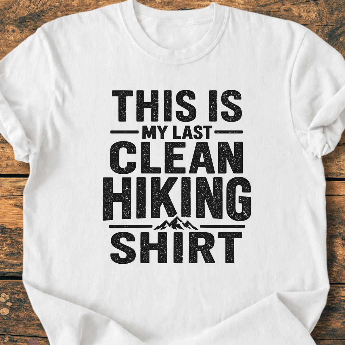 Last Clean Hiking Shirt - Premium Vintage Tee