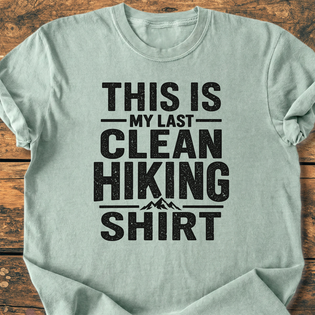 Last Clean Hiking Shirt - Premium Vintage Tee
