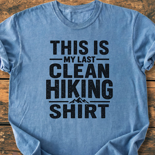 Last Clean Hiking Shirt - Premium Vintage Tee