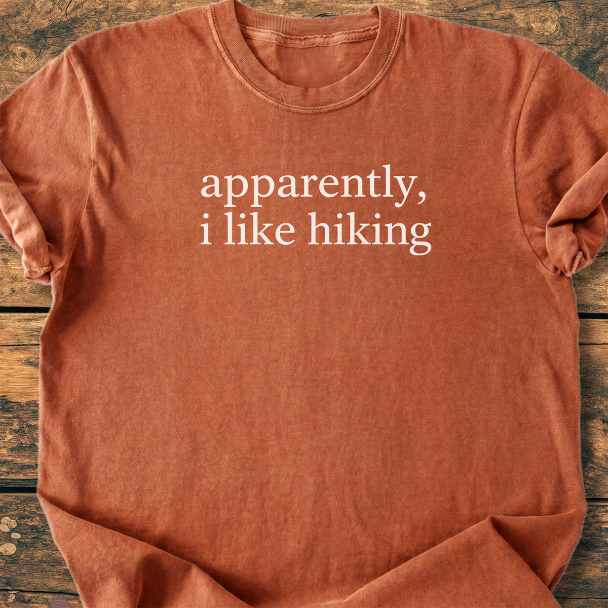 Apparently Hiking - Premium Vintage Tee