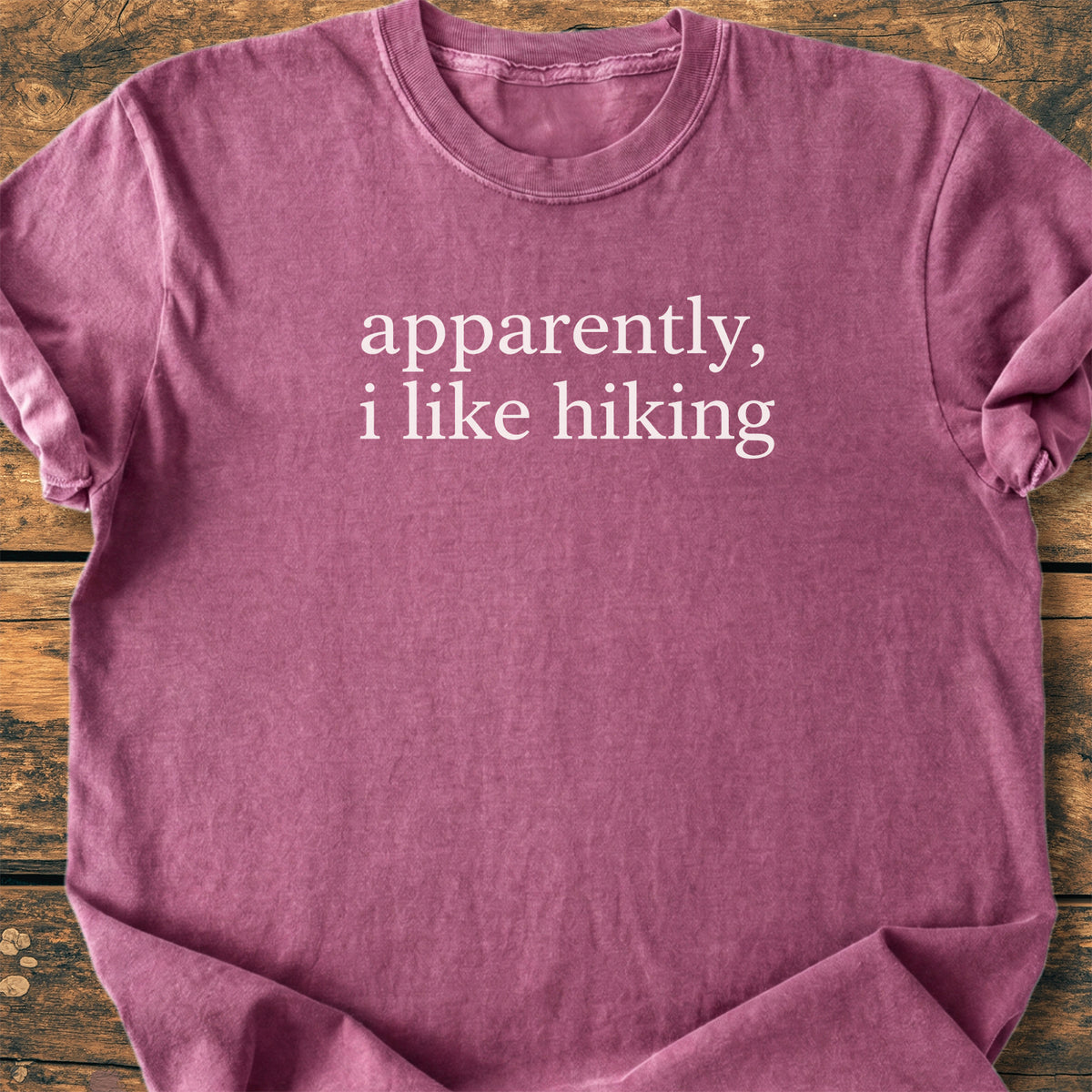 Apparently Hiking - Premium Vintage Tee