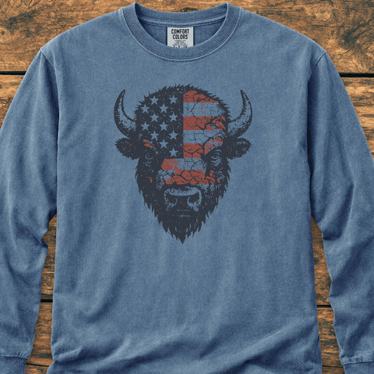American Bison - Long-Sleeve Tee