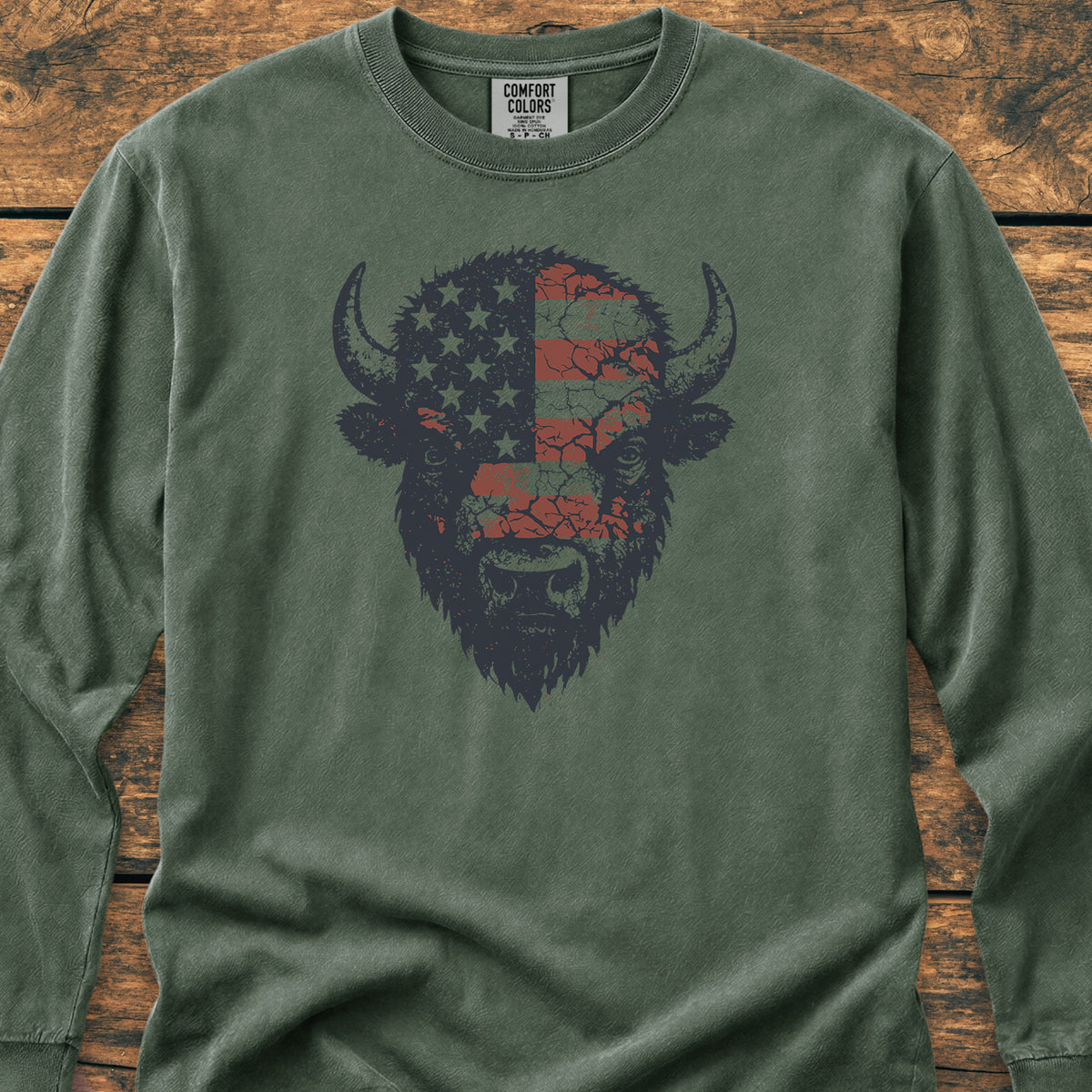 American Bison - Long-Sleeve Tee