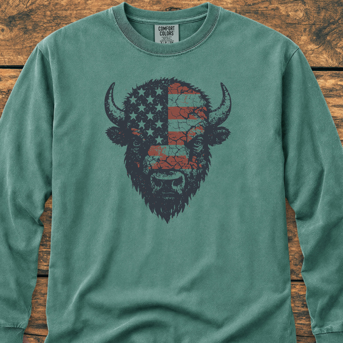 American Bison - Long-Sleeve Tee