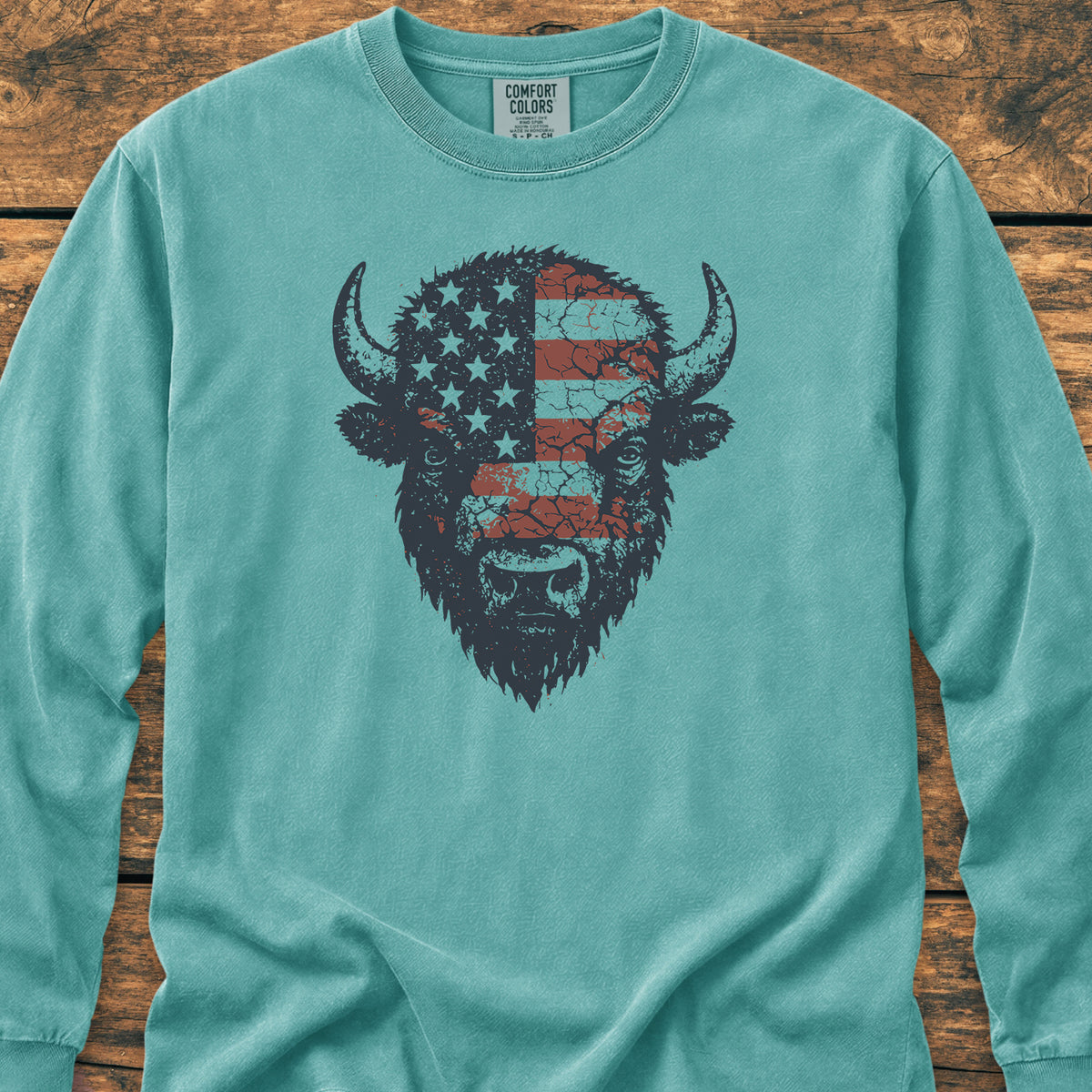 American Bison - Long-Sleeve Tee