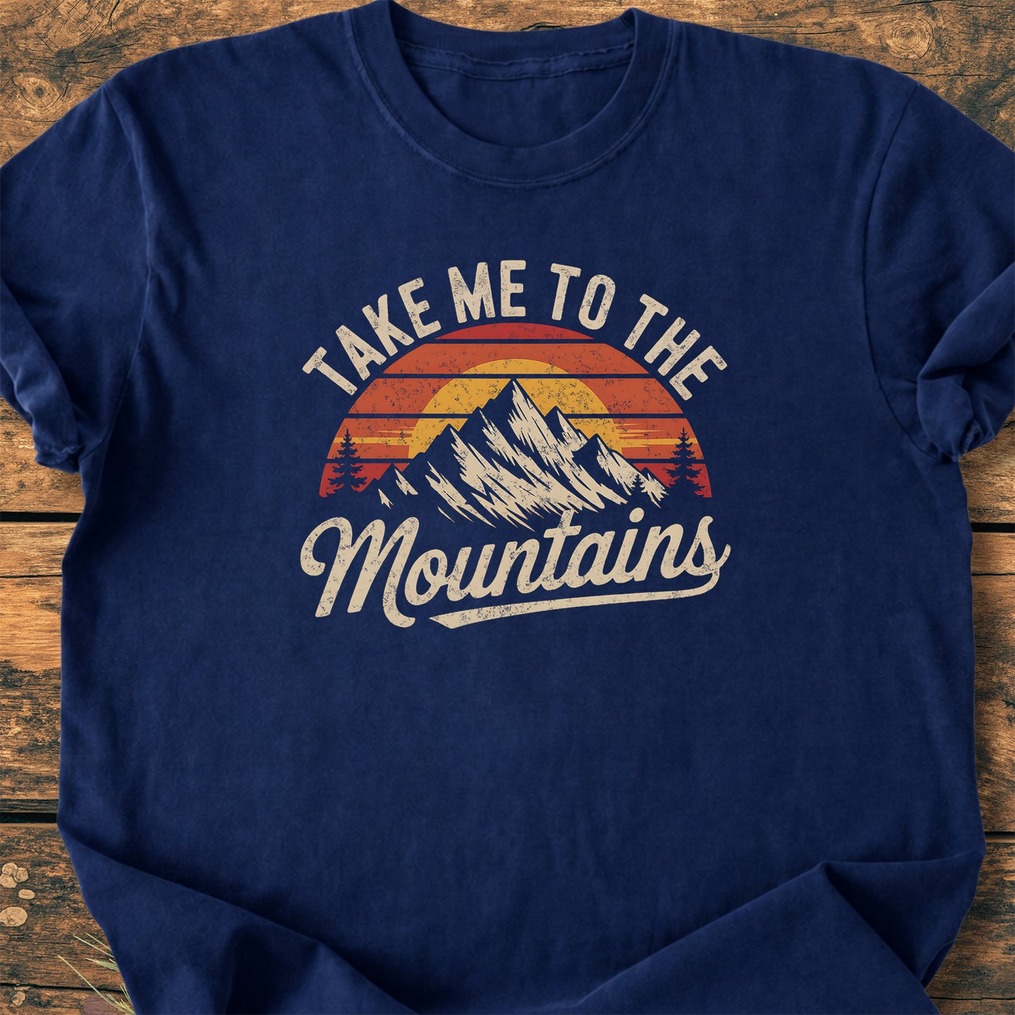 Take Me To The Mountains - Premium Vintage Tee