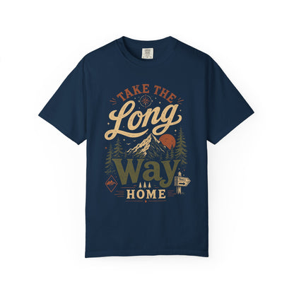 Take The Long Way Home - Vintage Wash Tee
