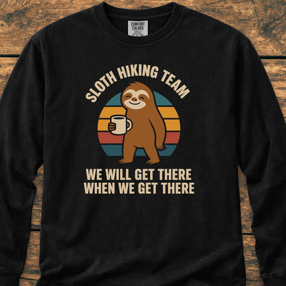 Sloth Hiking Team - Long-Sleeve Tee
