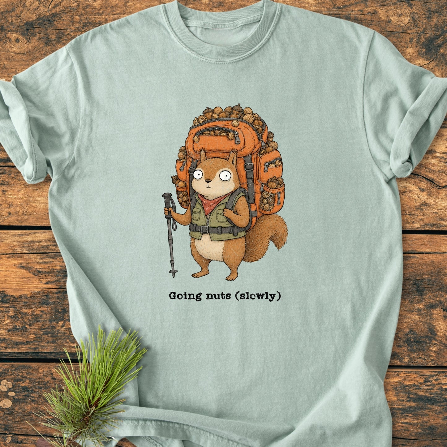 Going Nuts (Slowly) - Vintage Wash Tee