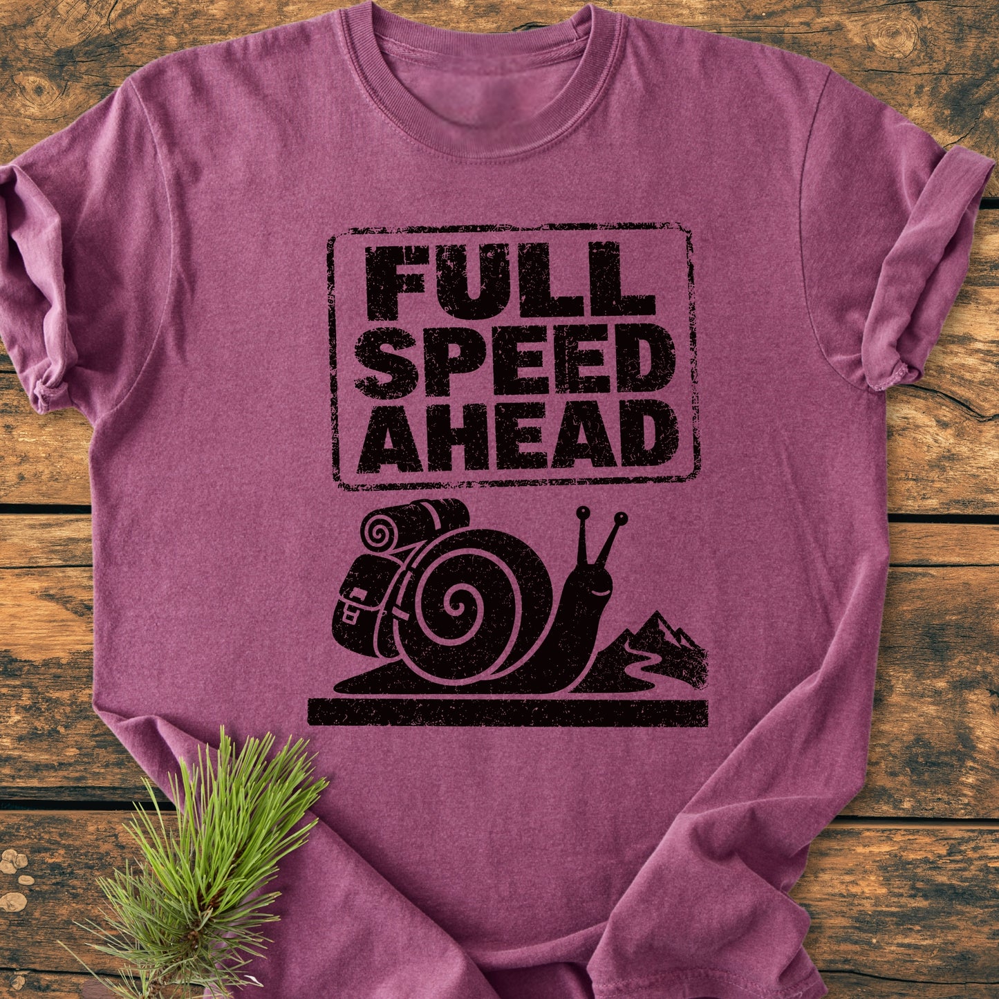 Full Speed Ahead - Vintage Wash Tee