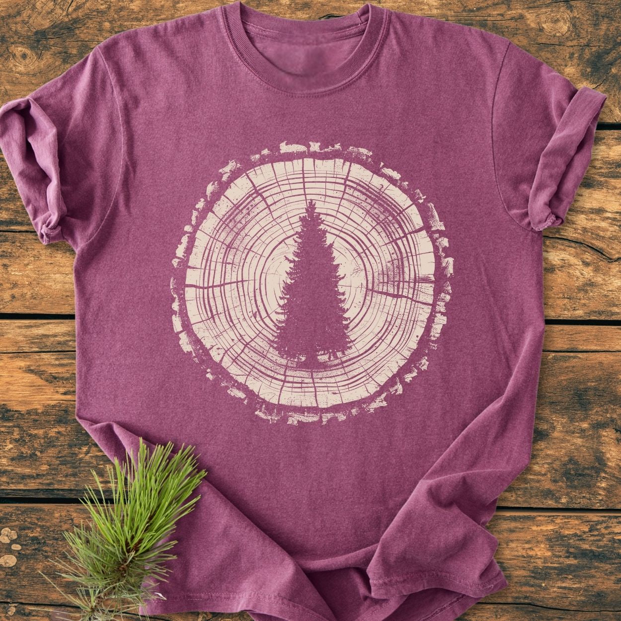 Rooted In The Wild - Vintage Wash Tee