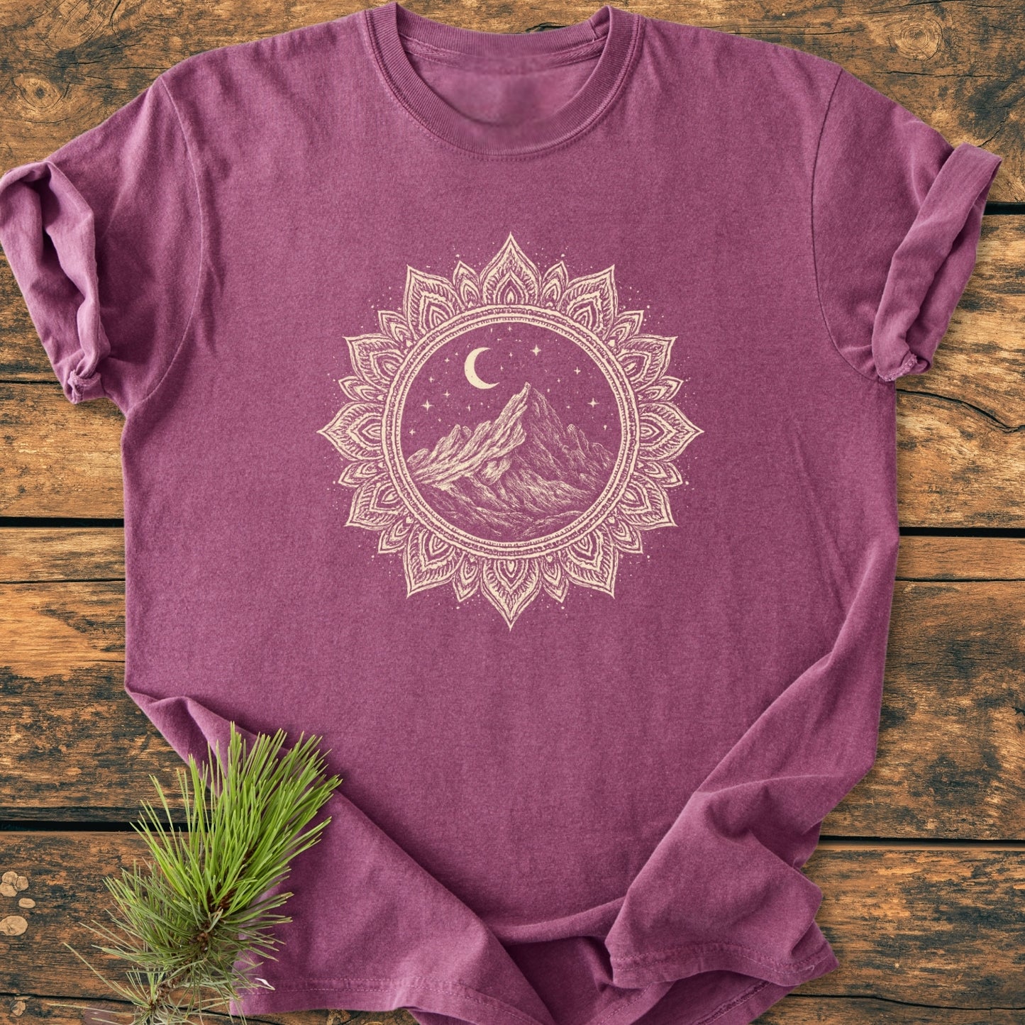 Mountain Mandala - Vintage Wash Tee