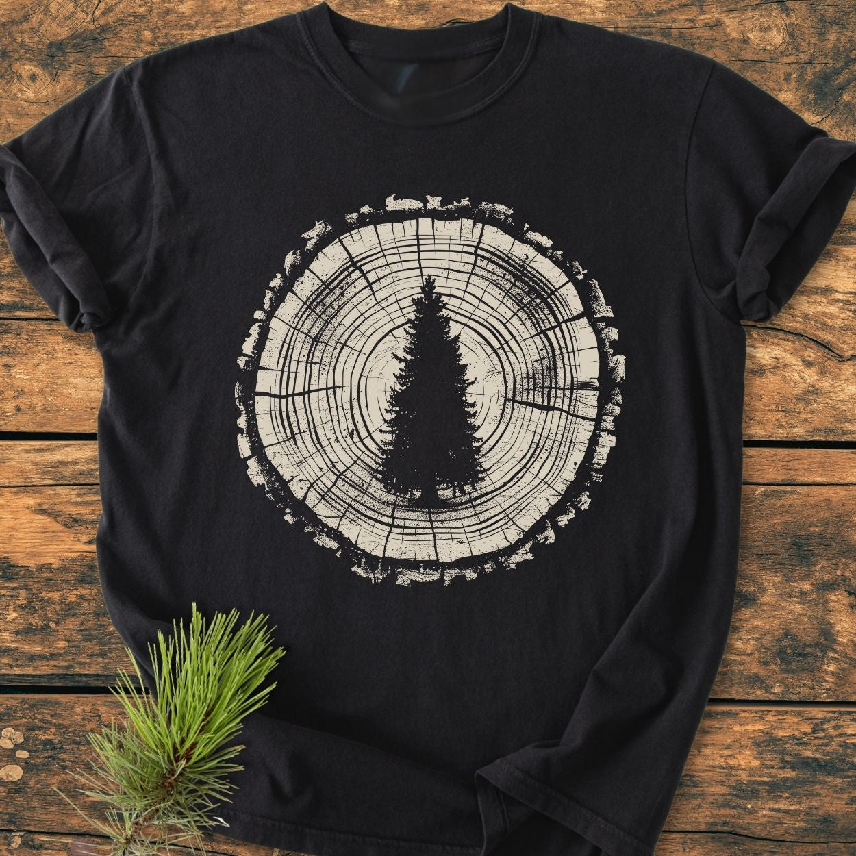 Rooted In The Wild - Vintage Wash Tee