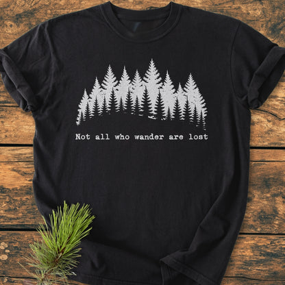 Not All Who Wander Are Lost - Vintage Wash Tee