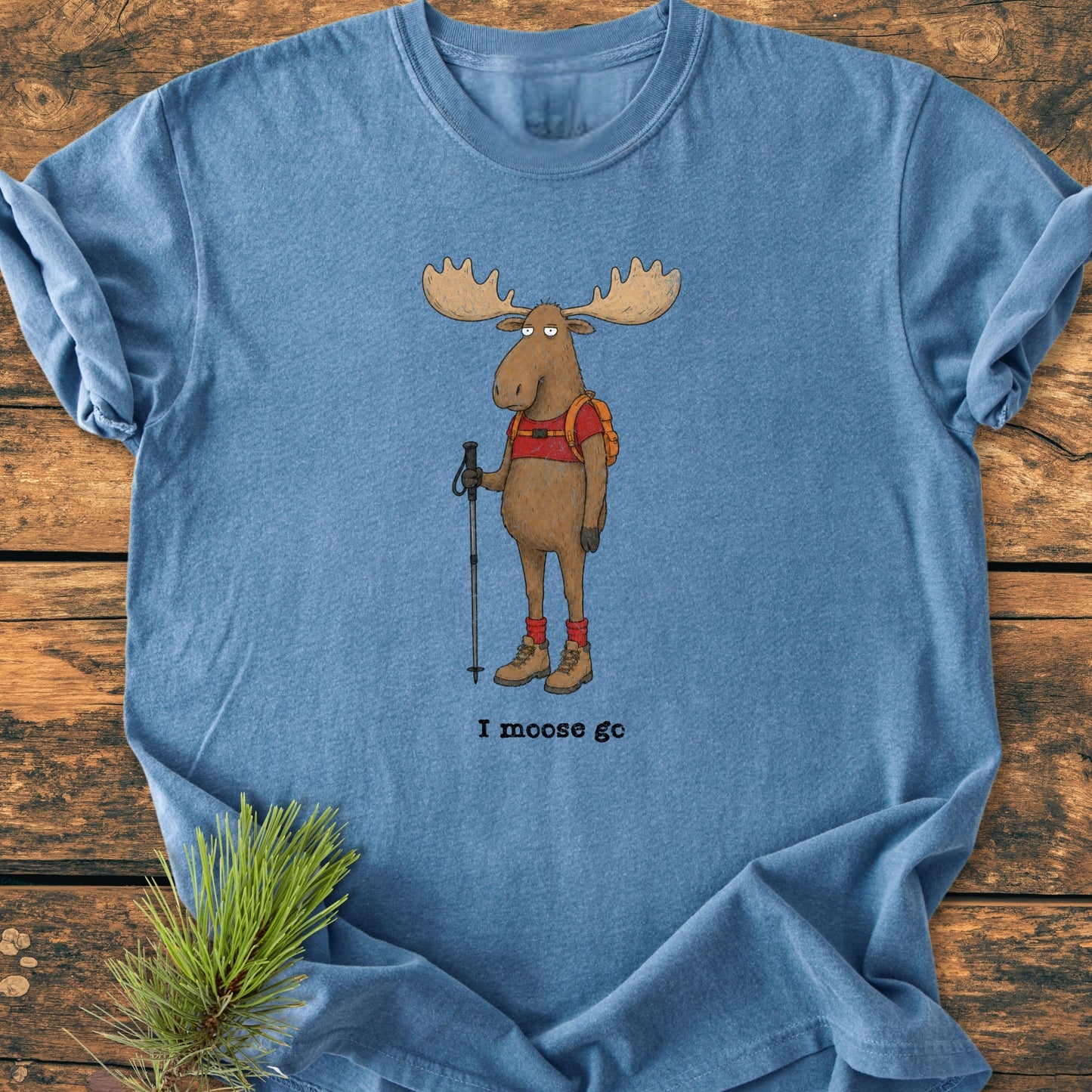 I Moose Go - Vintage Wash Tee