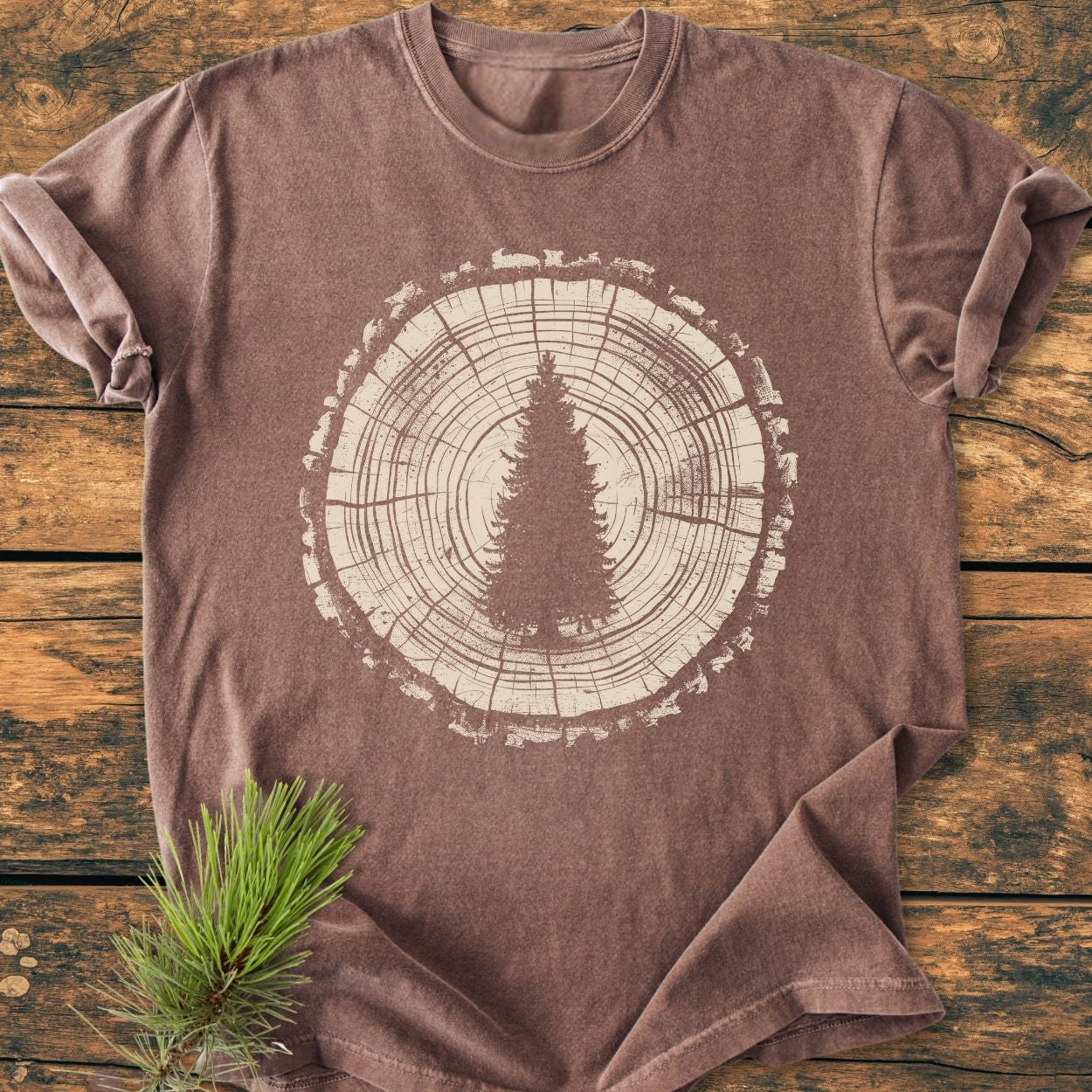 Rooted In The Wild - Vintage Wash Tee