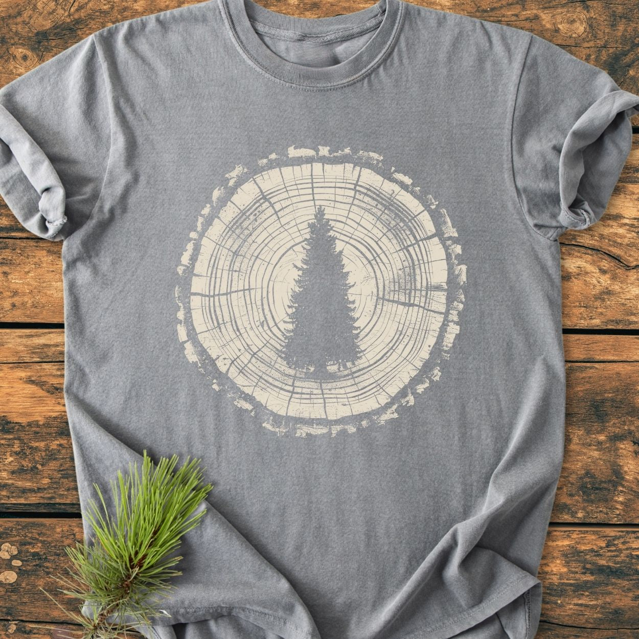 Rooted In The Wild - Vintage Wash Tee