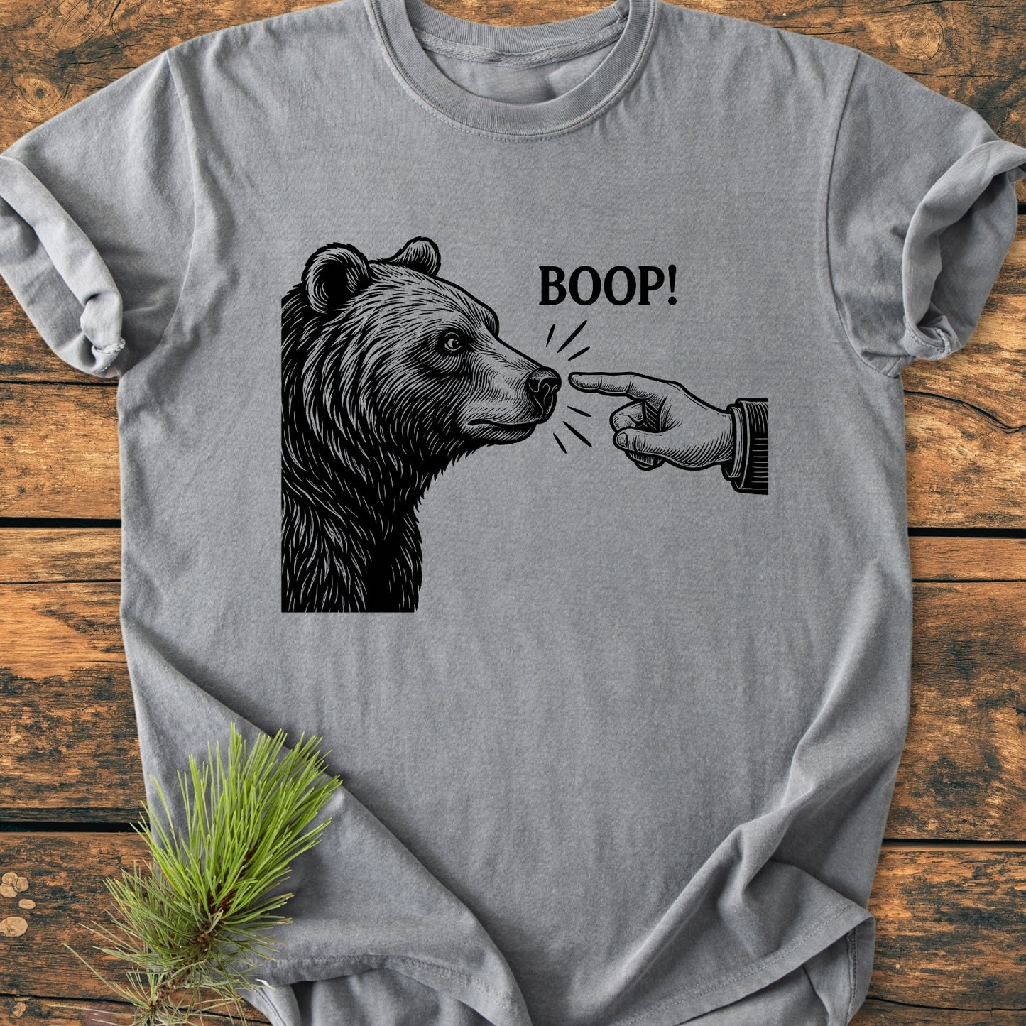 Boop! Bear - Vintage Wash Tee