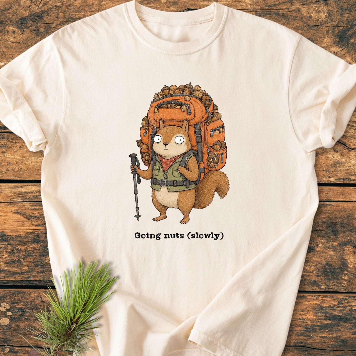 Going Nuts (Slowly) - Vintage Wash Tee
