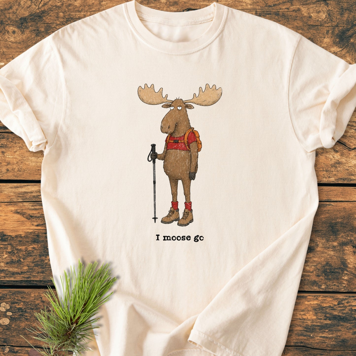 I Moose Go - Vintage Wash Tee