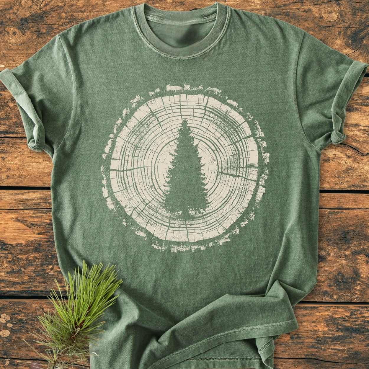 Rooted In The Wild - Vintage Wash Tee