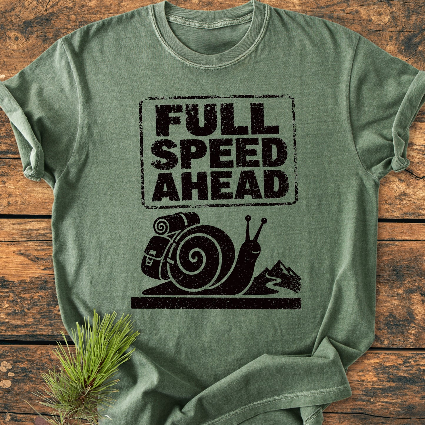 Full Speed Ahead - Vintage Wash Tee