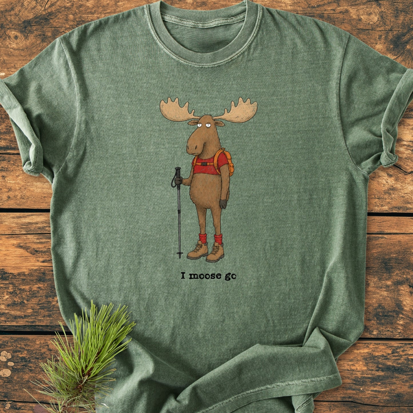 I Moose Go - Vintage Wash Tee