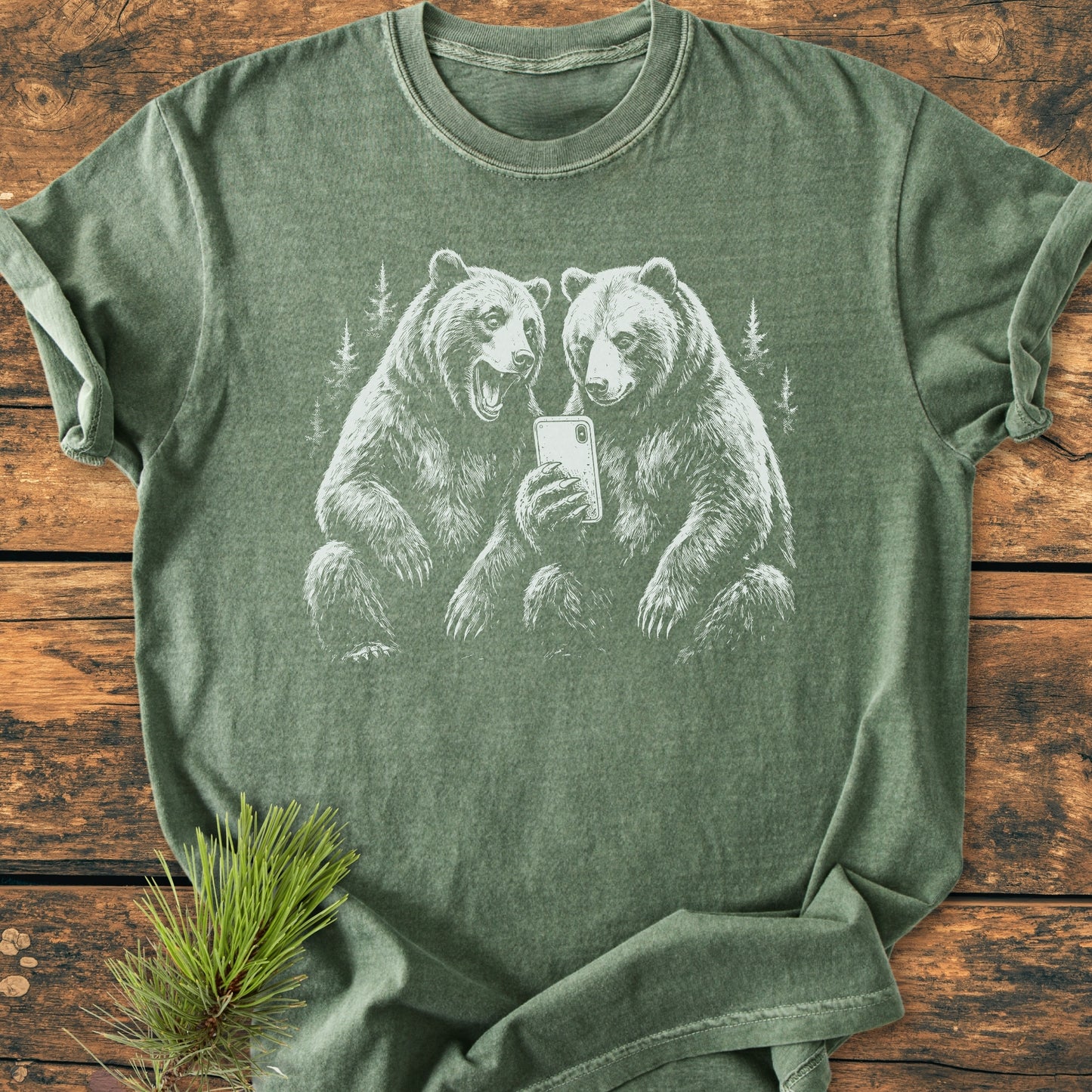 Saw It Too - Vintage Wash Tee