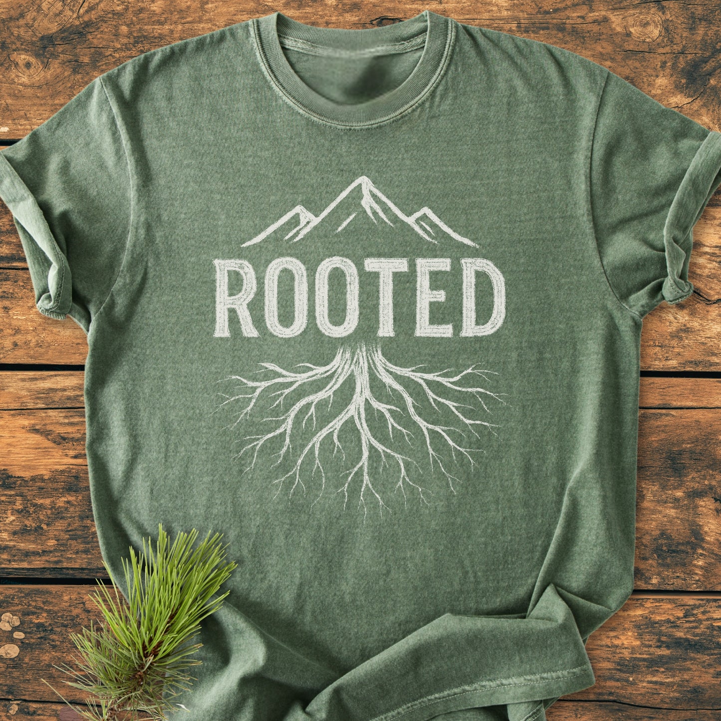Rooted - Vintage Wash Tee