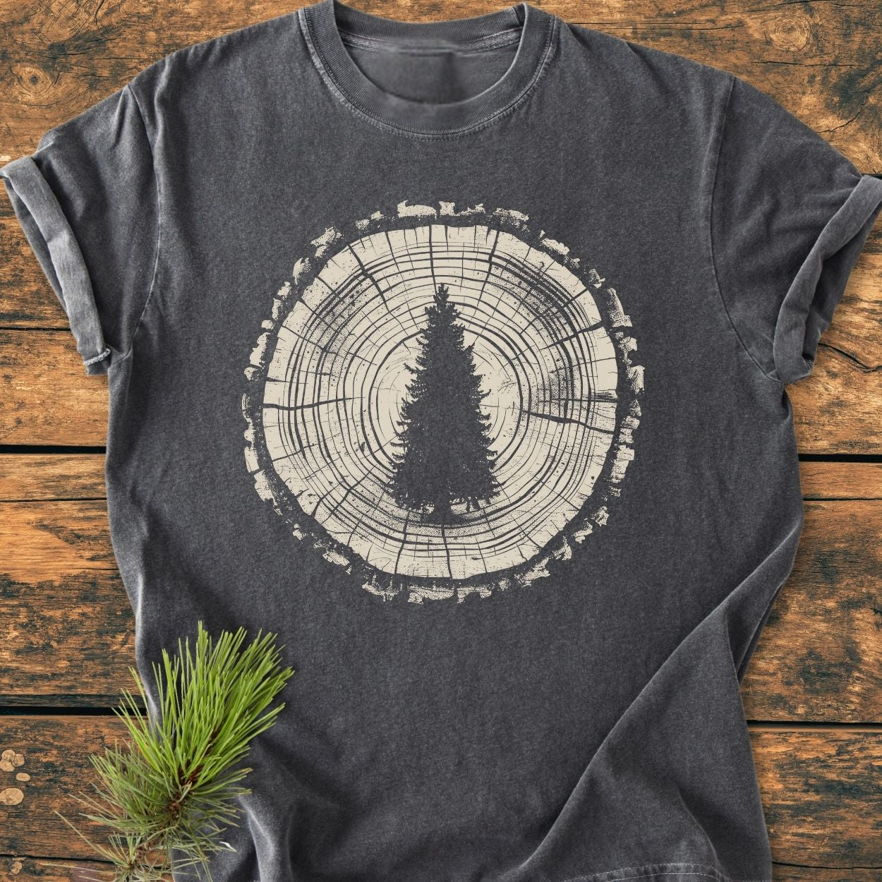 Rooted In The Wild - Vintage Wash Tee