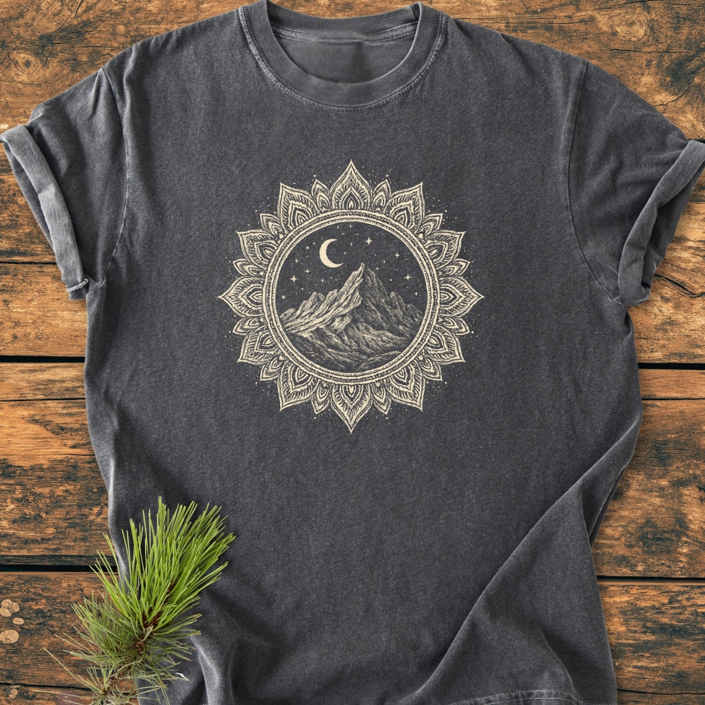 Mountain Mandala - Vintage Wash Tee