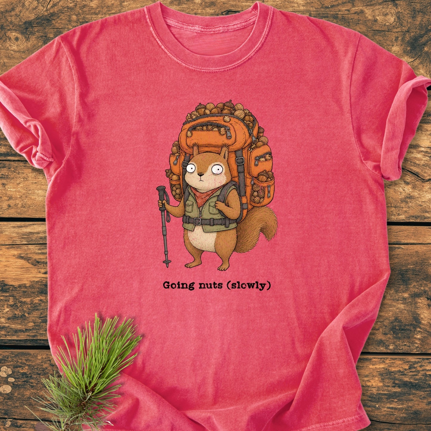 Going Nuts (Slowly) - Vintage Wash Tee