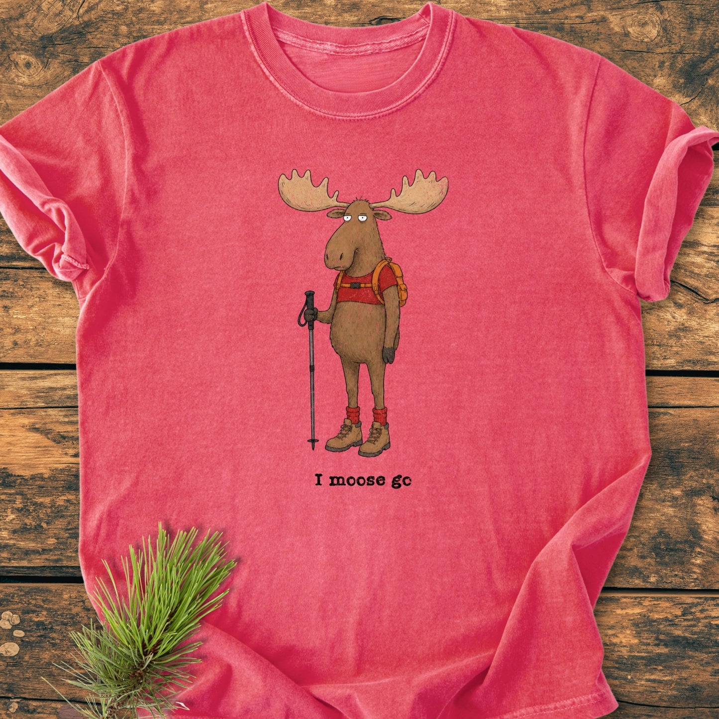 I Moose Go - Vintage Wash Tee