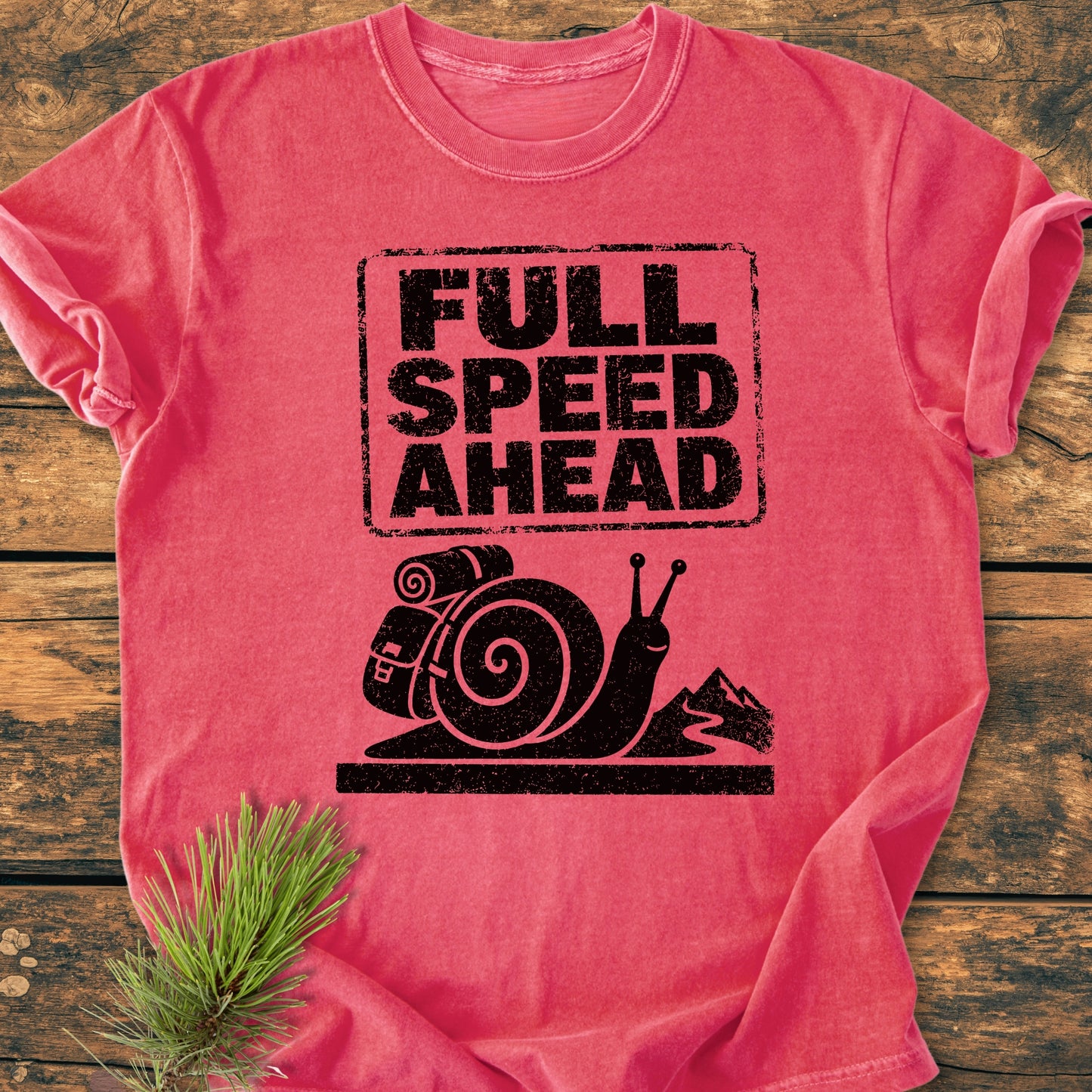 Full Speed Ahead - Vintage Wash Tee