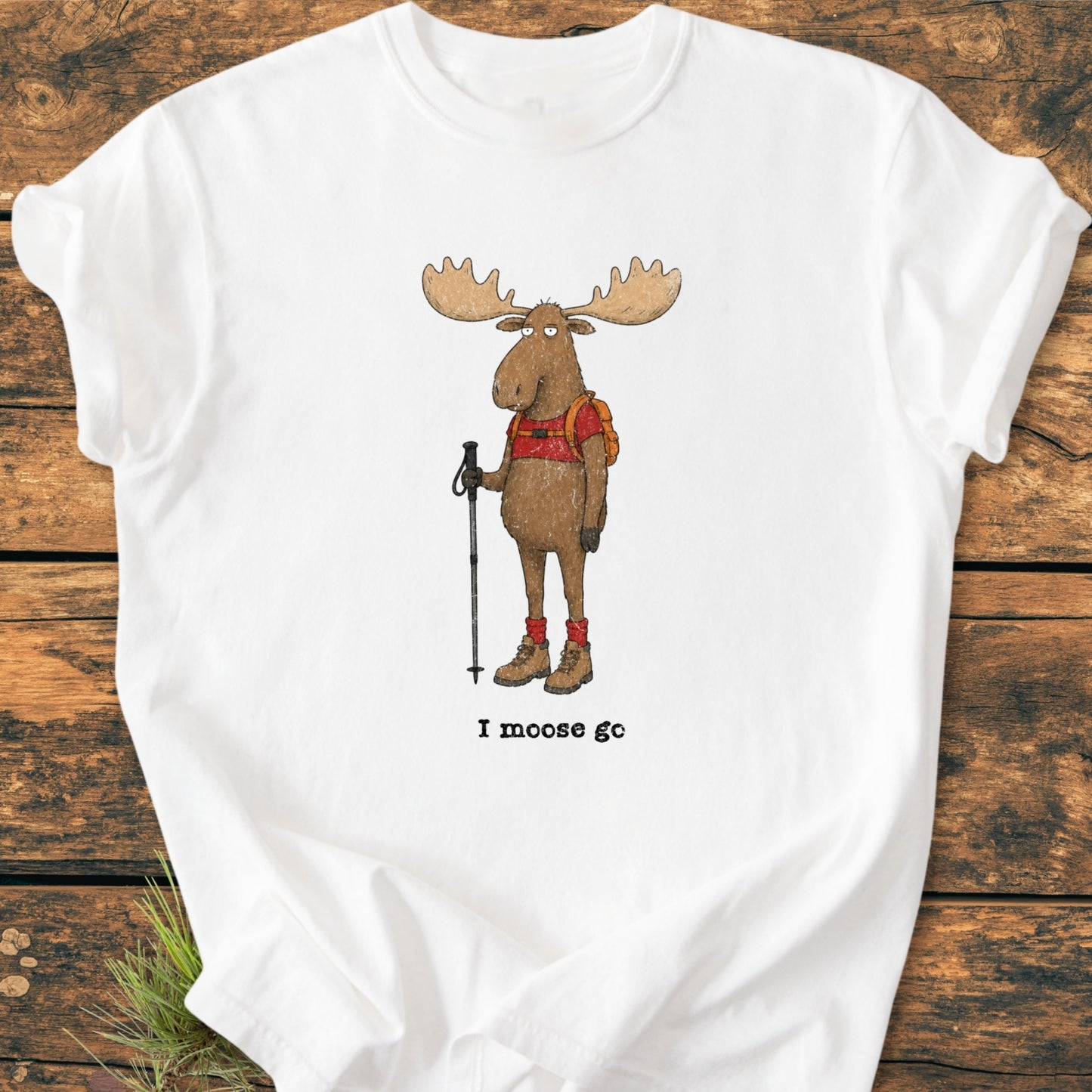 I Moose Go - Vintage Wash Tee