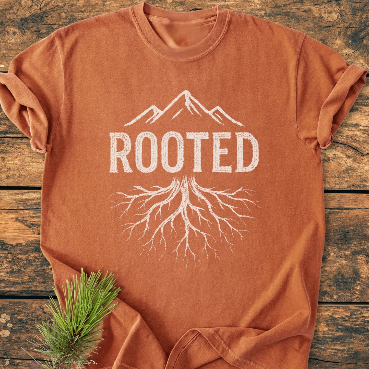 Rooted - Vintage Wash Tee