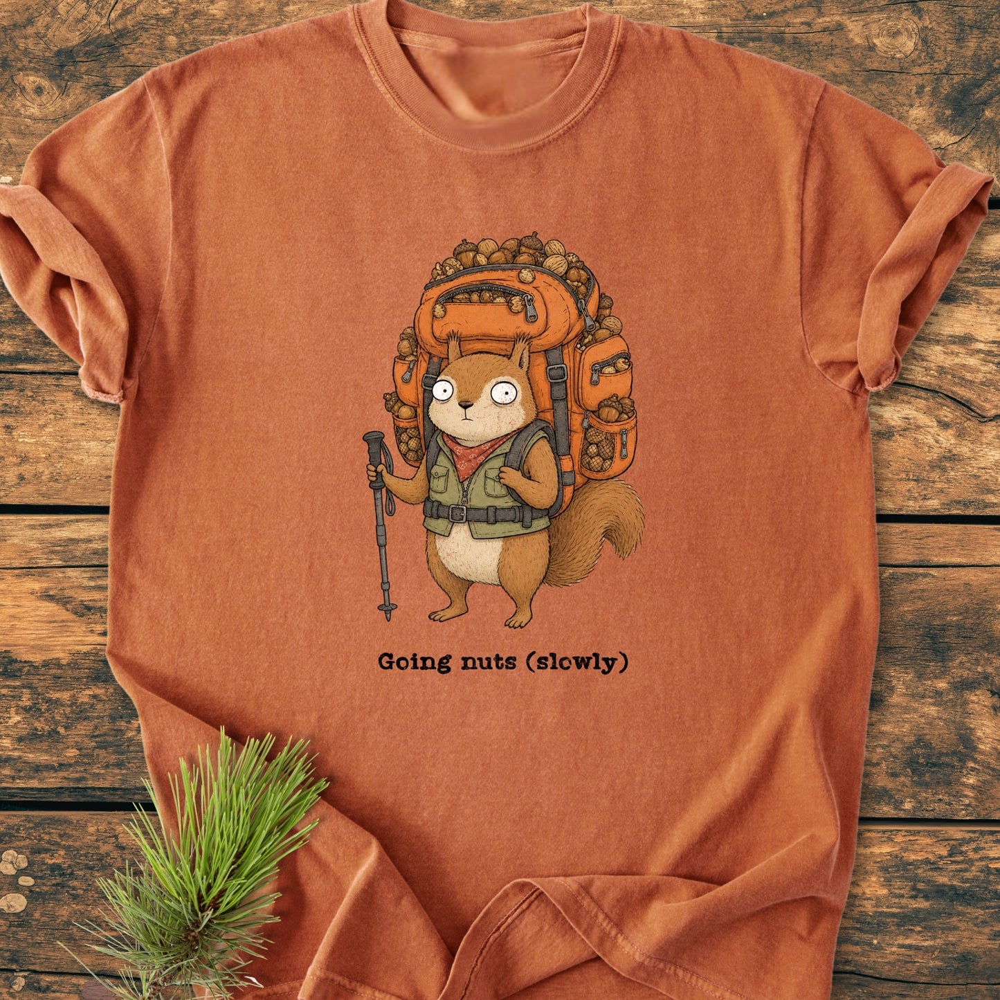 Going Nuts (Slowly) - Vintage Wash Tee