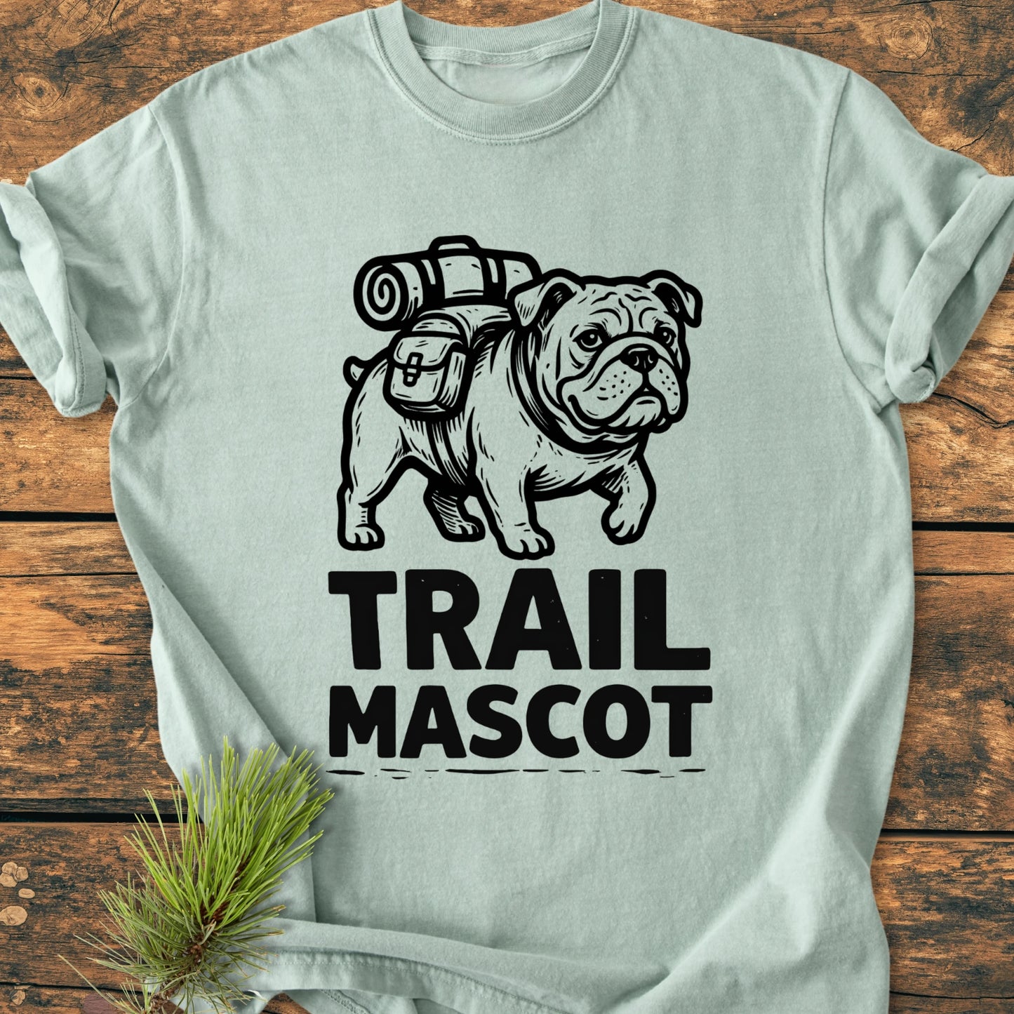 Trail Mascot Bulldog - Vintage Wash Tee