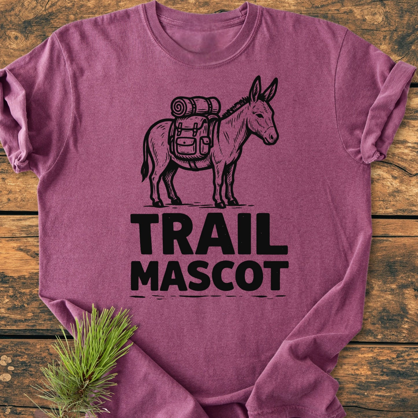 Trail Mascot Donkey - Vintage Wash Tee