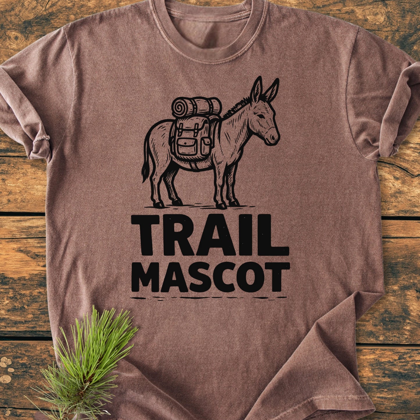 Trail Mascot Donkey - Vintage Wash Tee