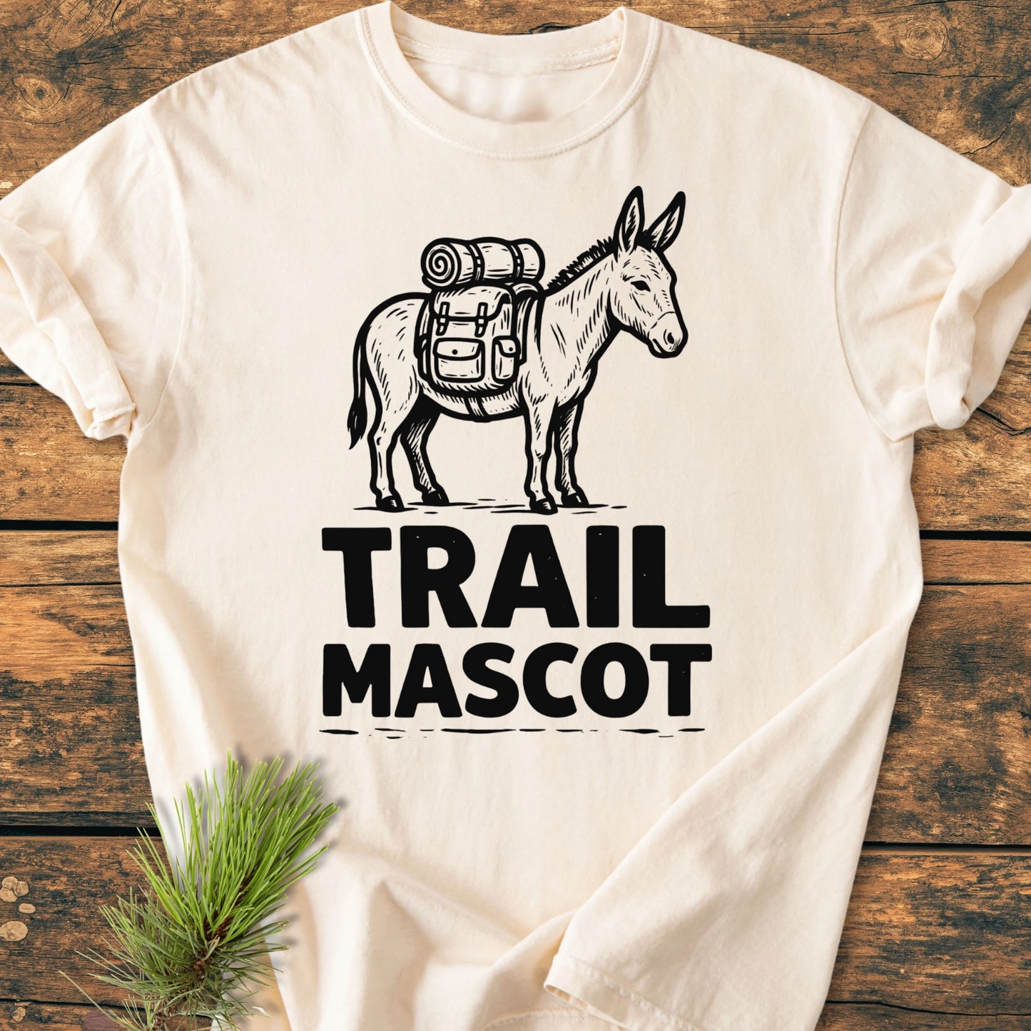 Trail Mascot Donkey - Vintage Wash Tee