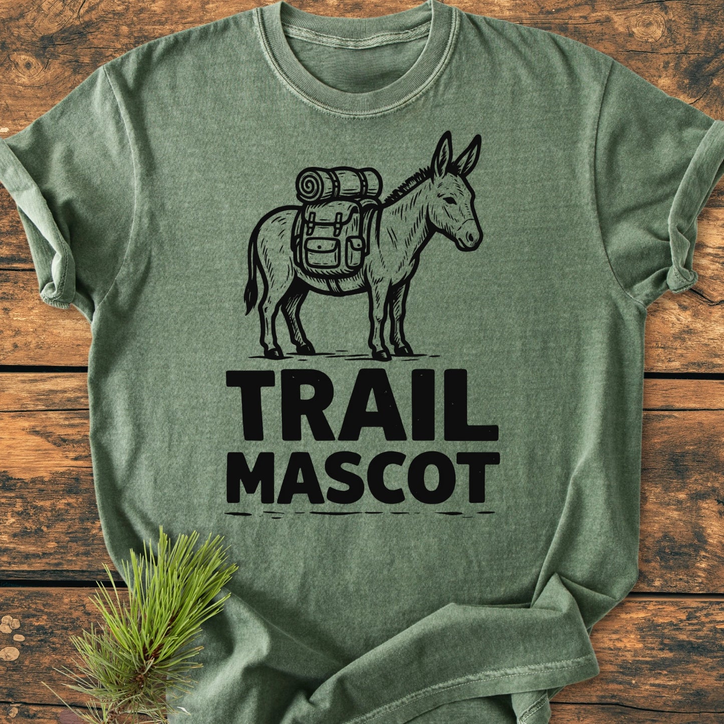 Trail Mascot Donkey - Vintage Wash Tee