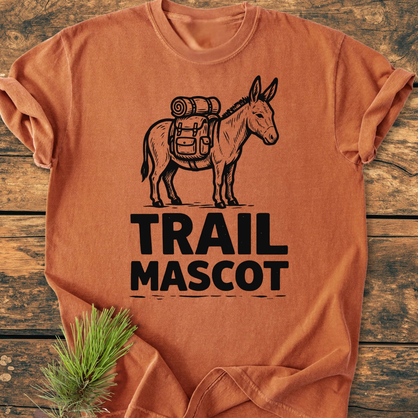 Trail Mascot Donkey - Vintage Wash Tee